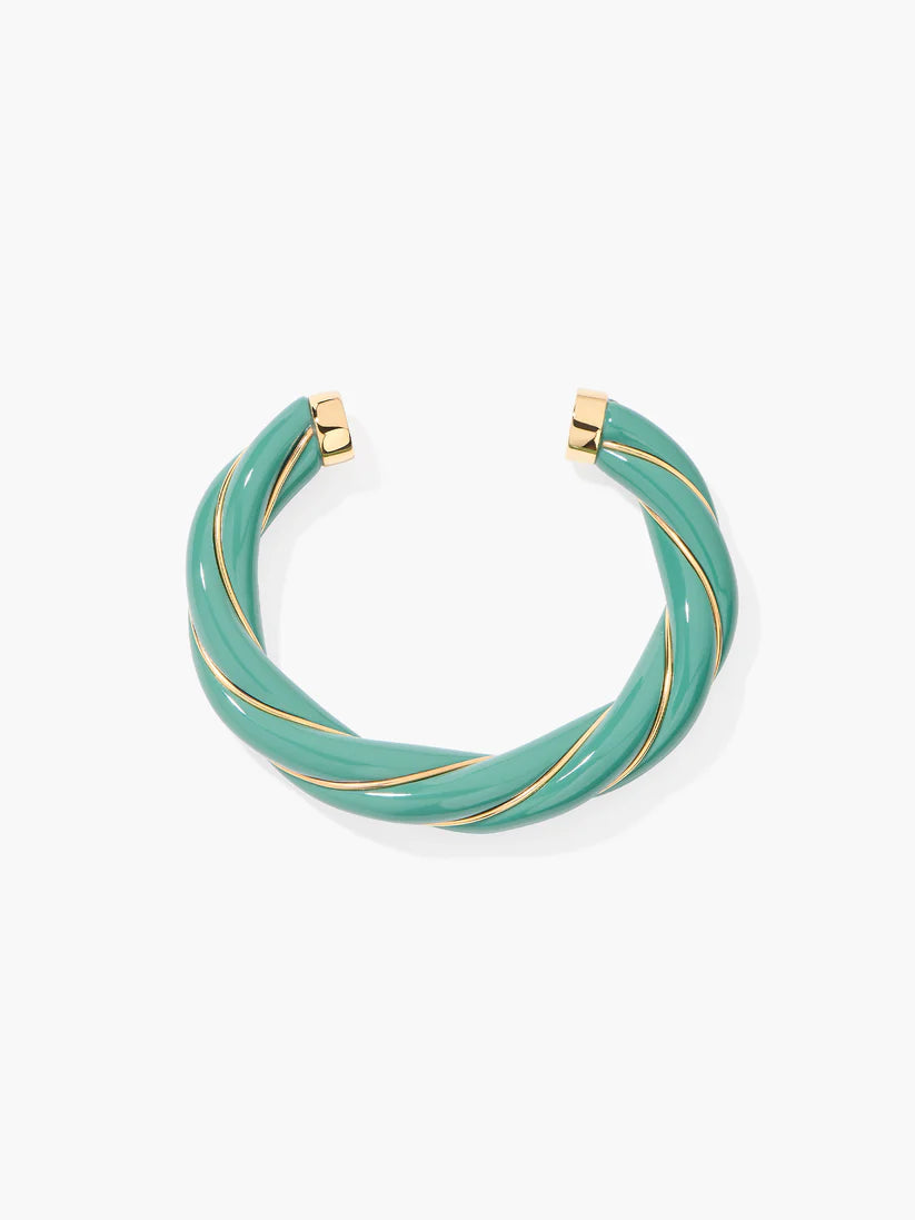 A BIDERMANN DIANA BRACELET VERT TILLEUL