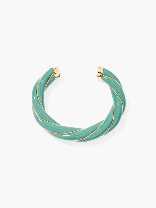 A BIDERMANN DIANA BRACELET VERT TILLEUL